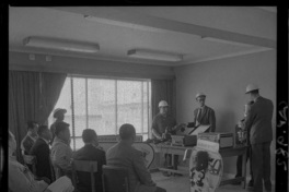 [Reunión sobre medidas de seguridad del personal de la acería]