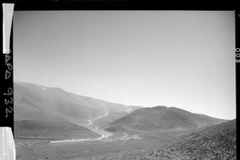 Camino a la mina El Algarrobo