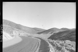 [Camino hacia el mineral de hierro "El Algarrobo"]