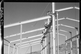 [Construcción de la maestranza del mineral de hierro "El Algarrobo"]