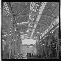 [Construcción de la maestranza del mineral de hierro "El Algarrobo"]