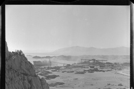 [Vista del puerto de embarque para los minerales del yacimiento "El Algarrobo"]