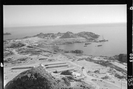[Vista del puerto de embarque para los minerales del yacimiento "El Algarrobo"]