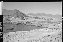 [Vista del puerto de embarque para los minerales del yacimiento "El Algarrobo"]