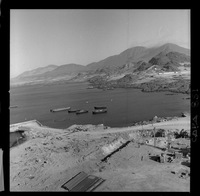 [Vista del puerto de embarque para los minerales del yacimiento "El Algarrobo"]