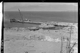 [Vista del puerto de embarque para los minerales del yacimiento "El Algarrobo"]