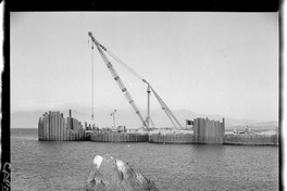 [Vista del puerto de embarque para los minerales del yacimiento "El Algarrobo"]