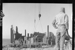 [Vista del puerto de embarque para los minerales del yacimiento "El Algarrobo"]