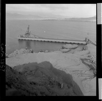 [Vista del puerto de embarque para los minerales del yacimiento "El Algarrobo"]