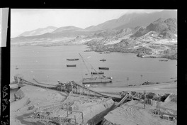 [Vista del puerto de embarque para los minerales del yacimiento "El Algarrobo"]