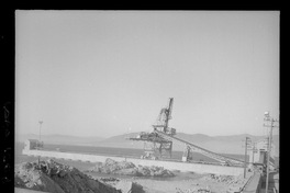 [Vista del puerto de embarque para los minerales del yacimiento "El Algarrobo"]