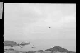 [Vista del puerto de embarque para los minerales del yacimiento "El Algarrobo"]