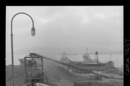 [Vista del puerto de embarque para los minerales del yacimiento "El Algarrobo"]