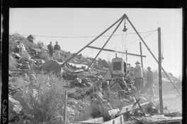 [Prospección minera en el mineral de hierro "El Algarrobo"]