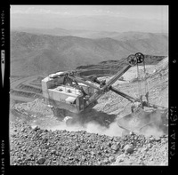 [Operaciones en el exterior del mineral de hierro "El Algarrobo"]