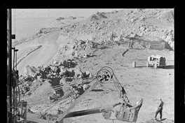 [Operaciones en el exterior del mineral de hierro "El Algarrobo"]