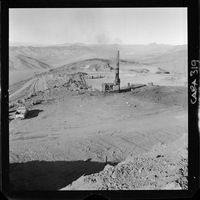 [Operaciones en el exterior del mineral de hierro "El Algarrobo"]