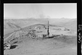 [Operaciones en el exterior del mineral de hierro "El Algarrobo"]