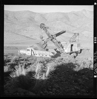 [Operaciones en el exterior del mineral de hierro "El Algarrobo"]