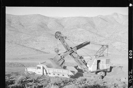 [Operaciones en el exterior del mineral de hierro "El Algarrobo"]