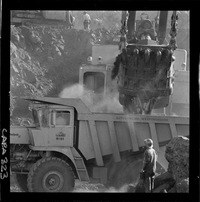 [Operaciones en el exterior del mineral de hierro "El Algarrobo"]