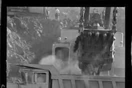 [Operaciones en el exterior del mineral de hierro "El Algarrobo"]