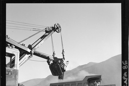 [Operaciones en el exterior del mineral de hierro "El Algarrobo"]