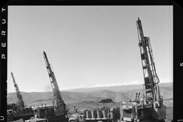 [Operaciones en el exterior del mineral de hierro "El Algarrobo"]