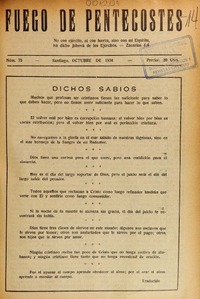 Fuego de pentecostés