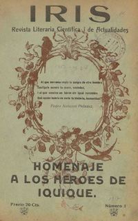 Iris órgano del Centro Literario Pedro Antonio González de los alumnos del Liceo.