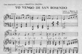 Yo vengo de San Rosendo. La pérgola de las flores.