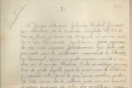 Carta. 1952 julio 1, Lanco. Fernando Santiván / Varias autoras.