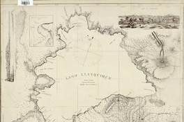 Plano del Lago Llanquihue.