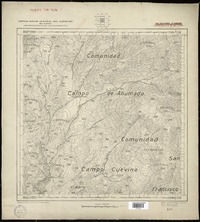 Alto del Cobre Departamento de San Felipe [material cartográfico] : Estado Mayor Jeneral del Ejército de Chile. Departamento de Levantamiento.