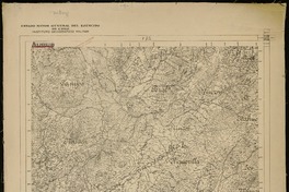 Auque  [material cartográfico] Estado Mayor General del Ejército de Chile . Instituto Geográfico Militar.