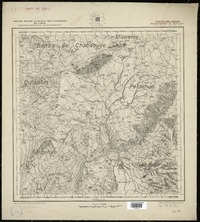 Canto del Gallo Departamento de Santiago [material cartográfico] : Estado Mayor Jeneral del Ejército de Chile. Departamento de Levantamiento.
