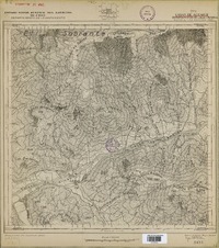 Casas de Alicahue Departamentos de Ligua y Petorca [material cartográfico] : Estado Mayor Jeneral del Ejército de Chile. Departamento de Levantamiento.