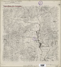 Cerrillos de Catemu  [material cartográfico] Estado Mayor Jeneral del Ejército de Chile. Departamento de Levantamiento.