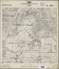 Comalle Departamentos de Santa Cruz y Curicó [material cartográfico] : Ejército de Chile. Instituto Geográfico Militar.