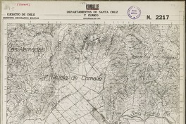 Comalle Departamentos de Santa Cruz y Curicó [material cartográfico] : Ejército de Chile. Instituto Geográfico Militar.