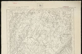 Coraca Departamentos de Vichuquén (Lontué y Curicó) [material cartográfico] : Estado Mayor Jeneral del Ejército de Chile. Departamento de Levantamiento.