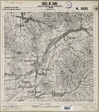 Cuesta de Chada Departamentos de Rancagua y Maipo [material cartográfico] : Ejército de Chile. Instituto Geográfico Militar.