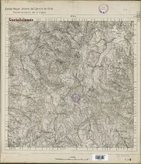 Curichilongo [mapa] Estado Mayor Jeneral del Ejército de Chile. Departamento de la Carta.