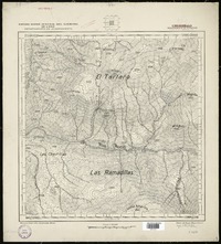 Chorrillo Departamento de Putaendo [material cartográfico] : Estado Mayor Jeneral del Ejército de Chile. Departamento de Levantamiento.