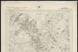 El Cuzco Departamento de Ligua y Putaendo [material cartográfico] : Estado Mayor Jeneral del Ejército de Chile. Departamento de Levantamiento.