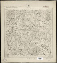 El Manzano Departamento de Putaendo [material cartográfico] : Estado Mayor Jeneral del Ejército de Chile. Departamento de Levantamiento.