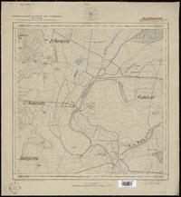 El Peralillo Departamento de Santiago [material cartográfico] : Estado Mayor Jeneral del Ejército de Chile. Departamento de Levantamiento.