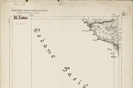 El Tabo  [material cartográfico] Estado Mayor Jeneral del Ejército de Chile. Departamento de la Carta.