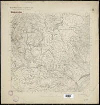 Huaquen  [material cartográfico] Estado Mayor Jeneral del Ejército de Chile. Departamento de la Carta.