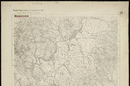 Huaquen  [material cartográfico] Estado Mayor Jeneral del Ejército de Chile. Departamento de la Carta.